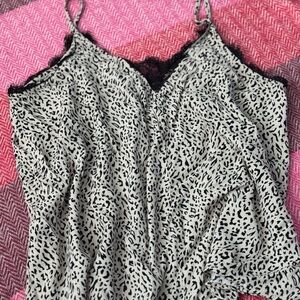 Leopard & Lace Cami